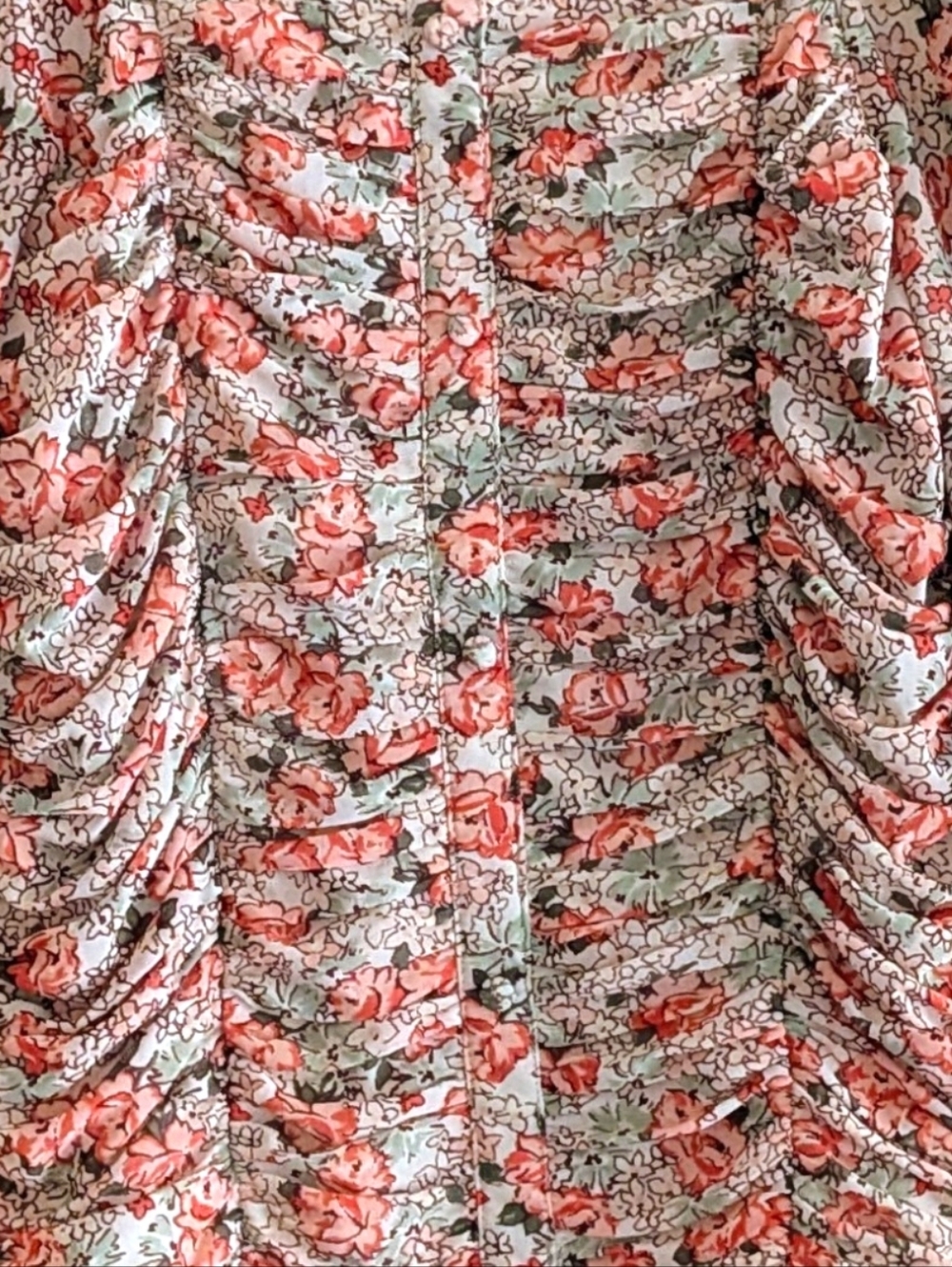 Mixed Brand Lot Blouses Bright Floral Boho Romantic Crop Fairy Y2K Cottagecore - Picture 15 of 16